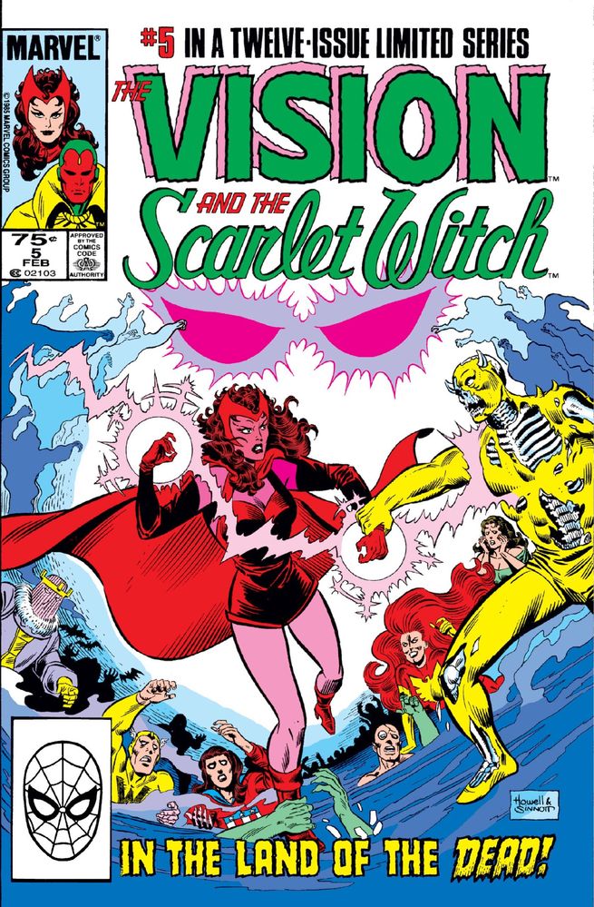 Комикс Vision and the Scarlet Witch/Marvel