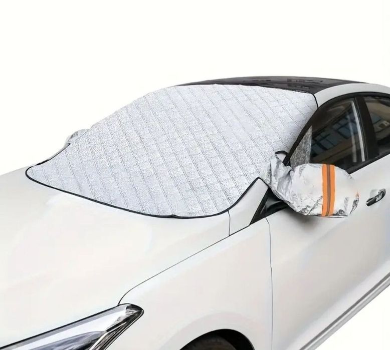 Prelata auto parbriz și oglinzi, Material Termic Grindina Gheata și UV