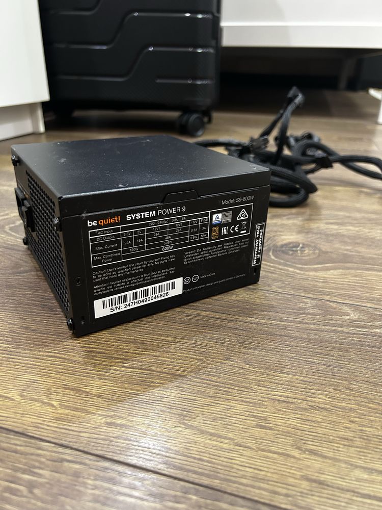 Блок питания Be Quiet! System Power 9 600W (BN247)