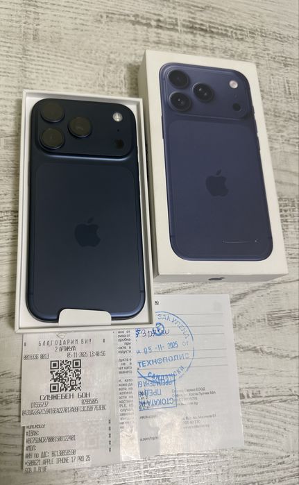 НОВ Iphone 17 Pro 256GB Blue 5G 24м. ТЕХНОПОЛИС