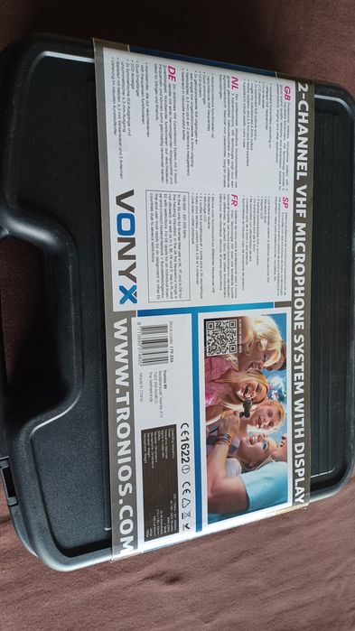 Микрофони безжични 2 бр. комплект