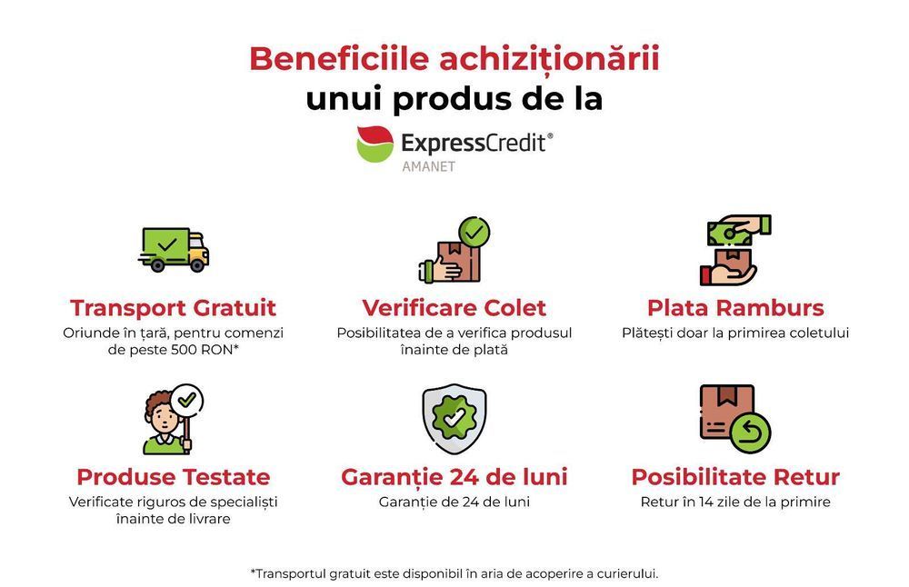 (B31352.1 / Ag28 Doi Baieti) TCL 501 - Garantie 2 ani!