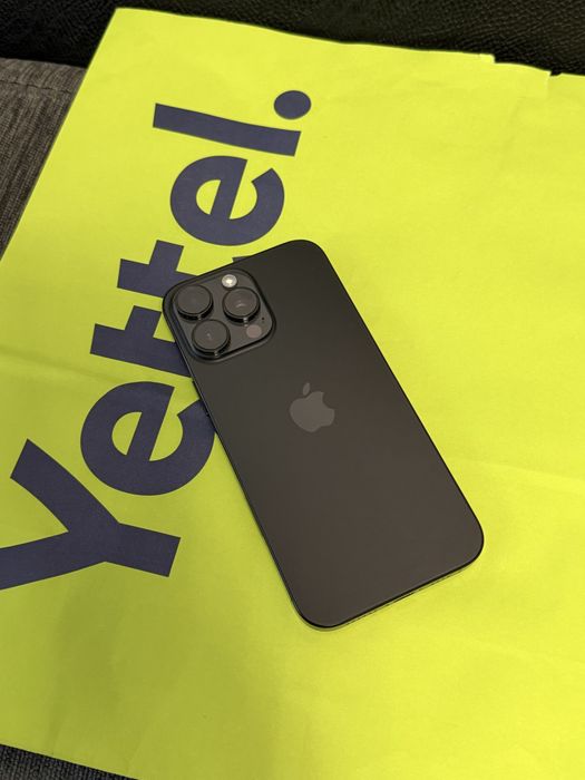 КАТО НОВ 1TB iPhone 16 Pro Max Yettel Гаранция 2027 г. Black