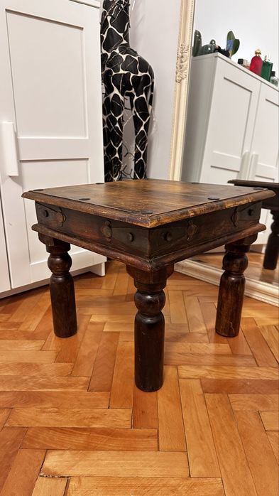 Masa cafea lemn masiv- unicata