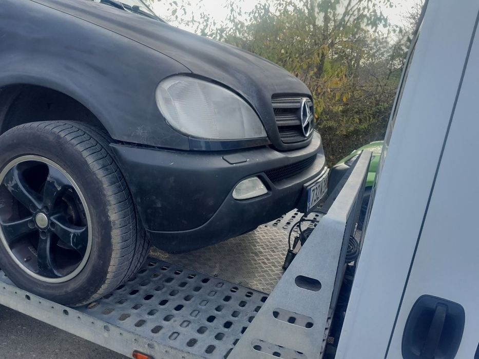 Предна броня Мерцедес МЛ W163 Mercedes ML W163 черна