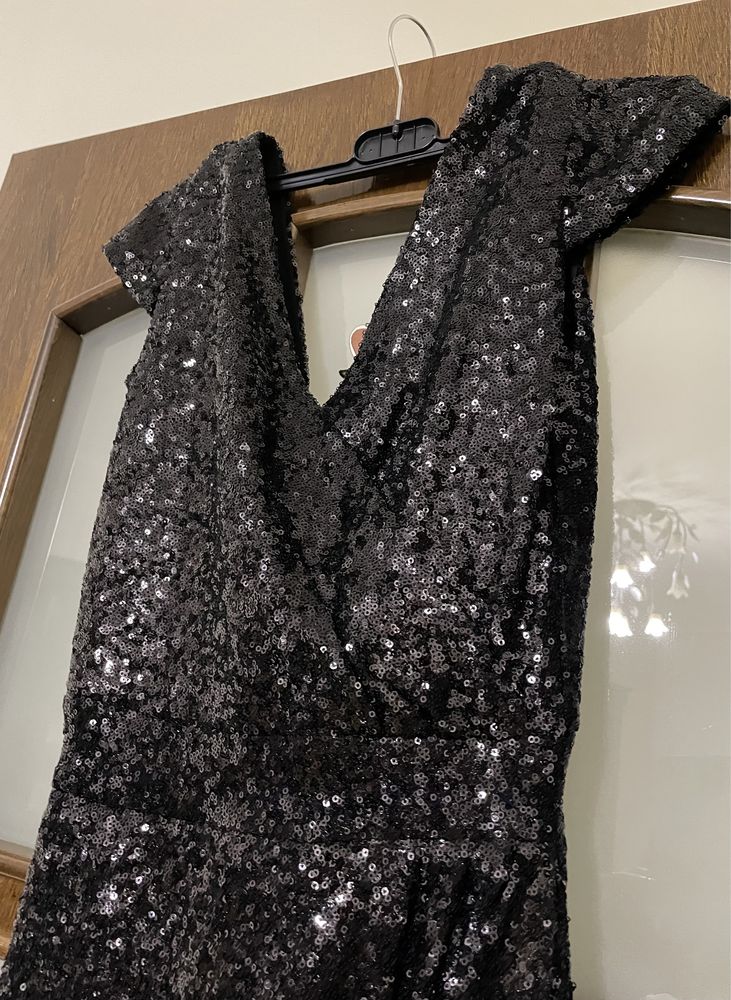 Rochie de seara midi paiete