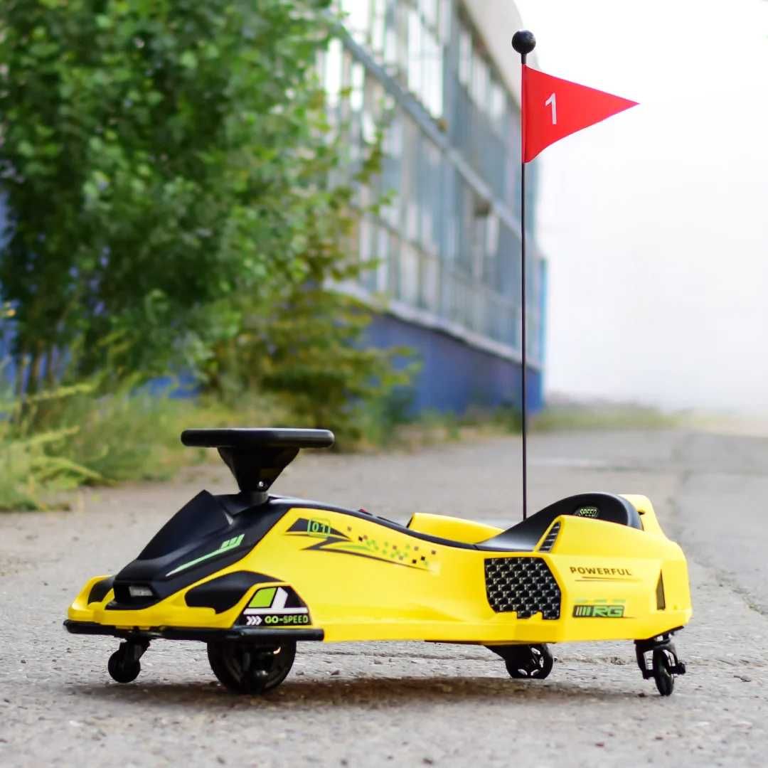 Детска Акумулаторна Количка Дрифт Картинг Rider Drift 360, 80W, 24V7Ah