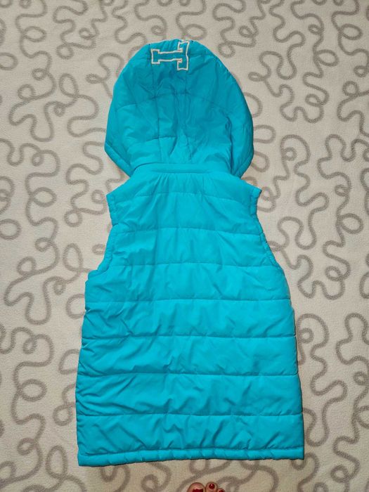 Двулицев Детски Елек без Ръкави - 5-6г