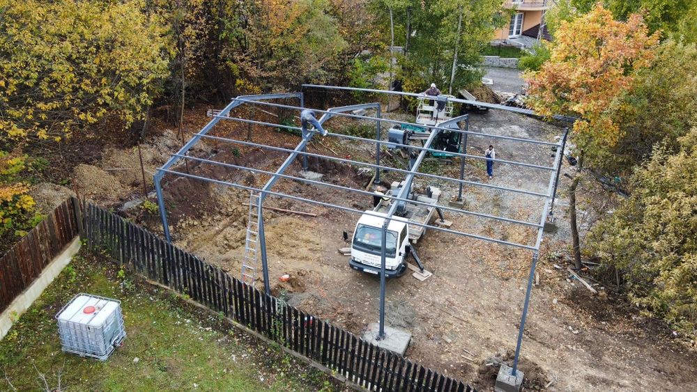 Vând structura metalica din ipe 160