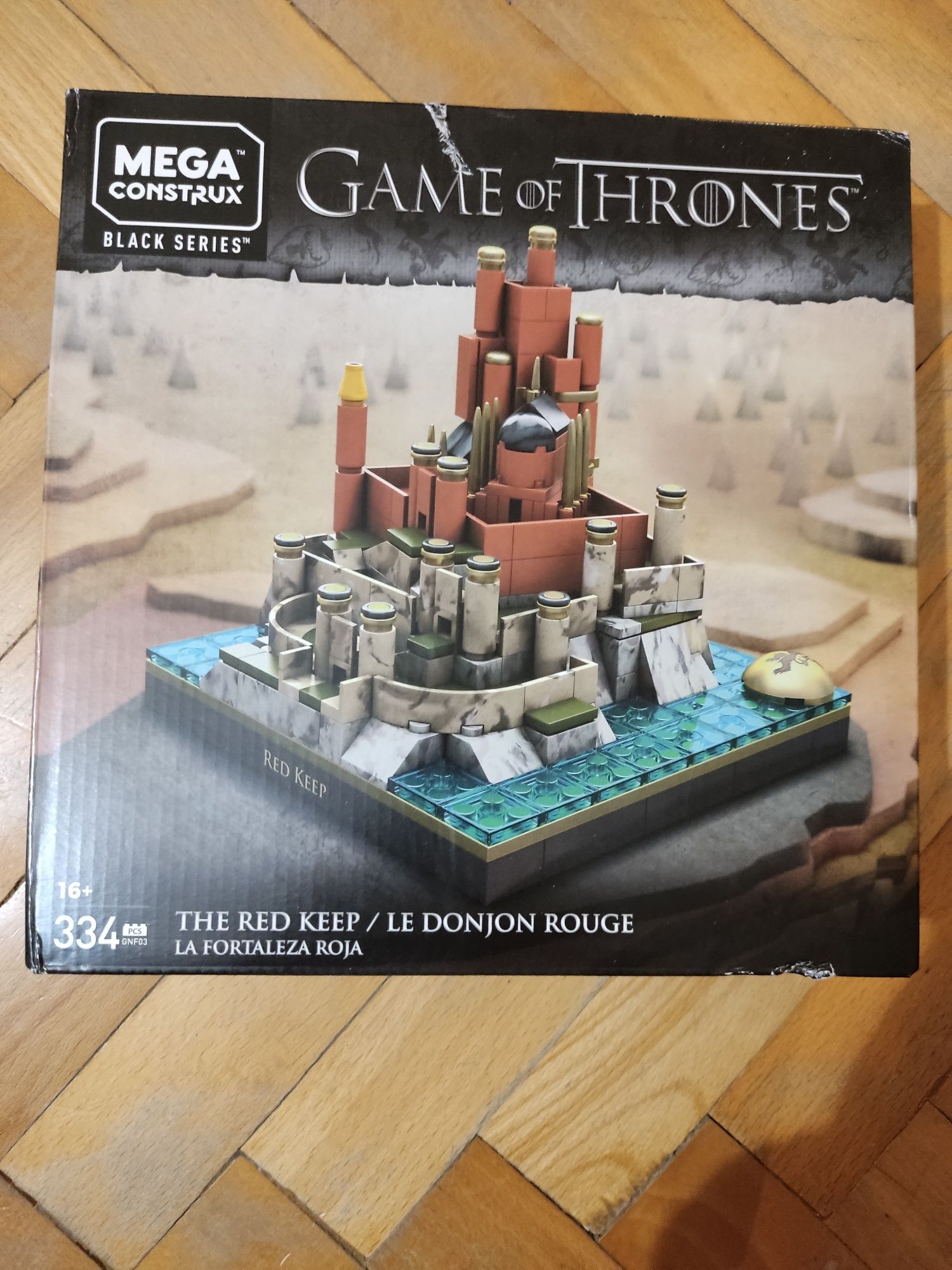 THE RED KEEP mega construx bloks black series GAME OF THRONES