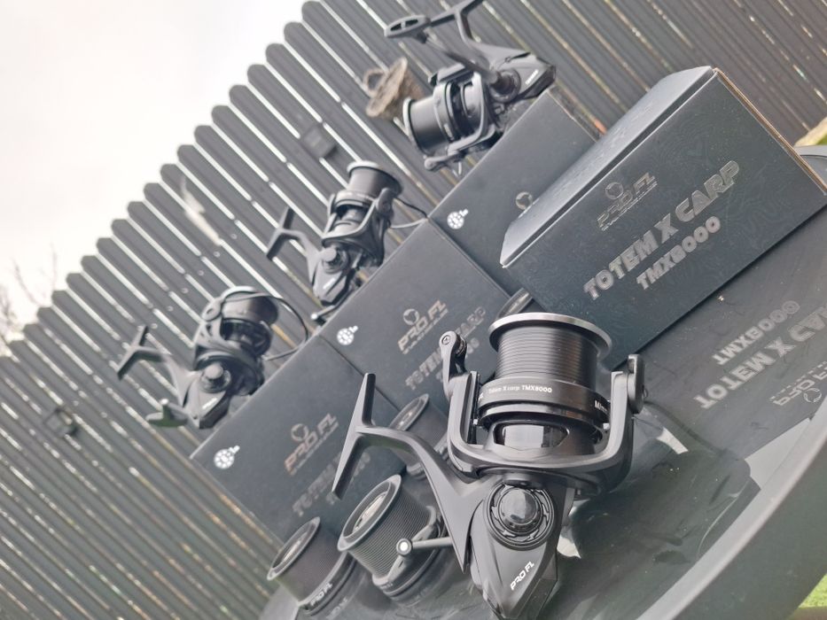 Set 4 mulinete Totem X Carp 8000