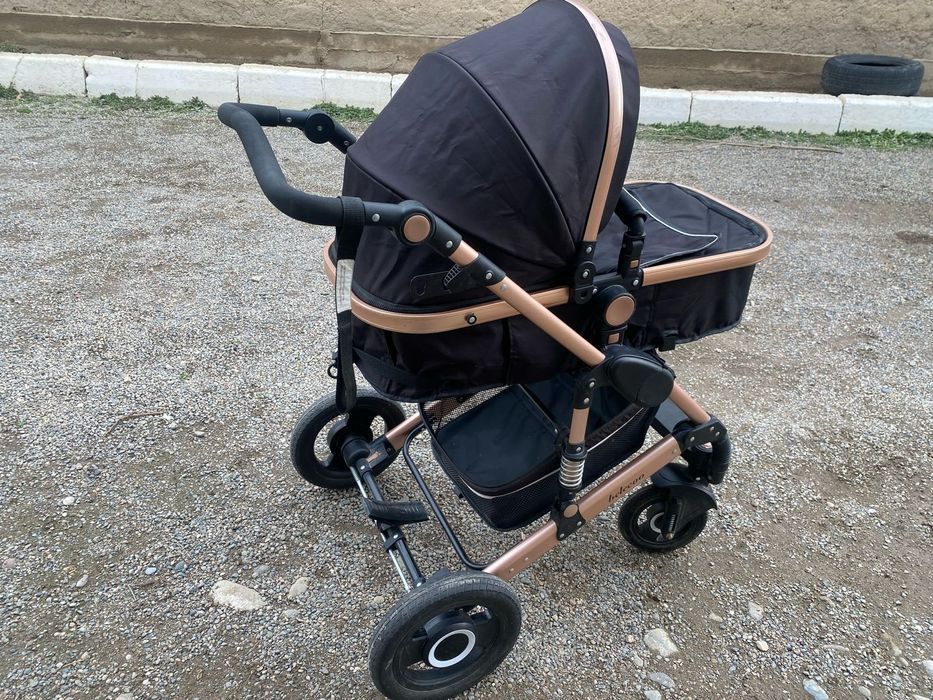 Коляска 4 колеса 2 в 1 зимний и летний