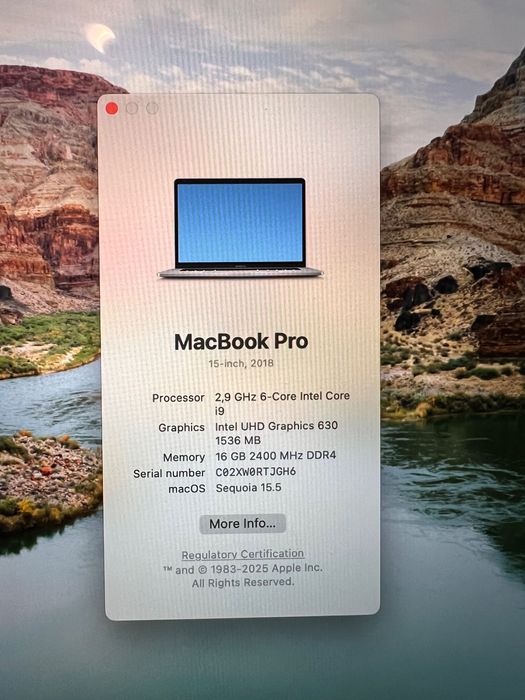 Apple MacBook Pro 2018