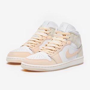 Air Jordan 1 Mid SE “White/Guava Ice/Sea Glass