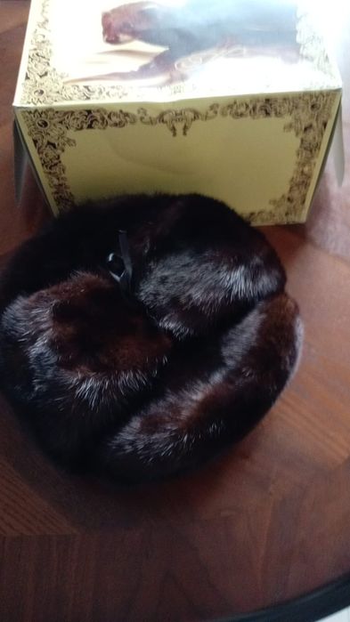 Шапка норковая мужская