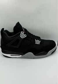 Jordan 4 Black Canvas