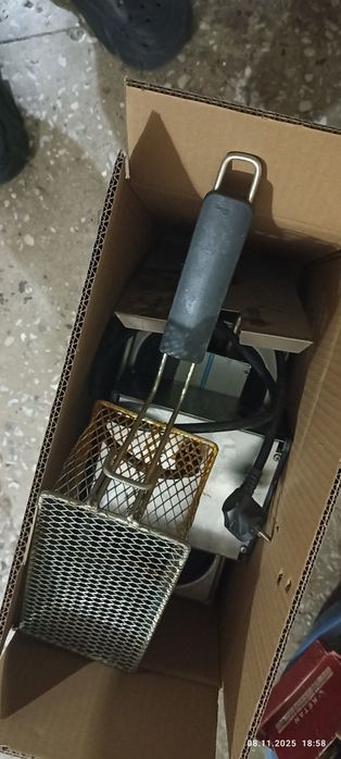 Фритюрница и пресс