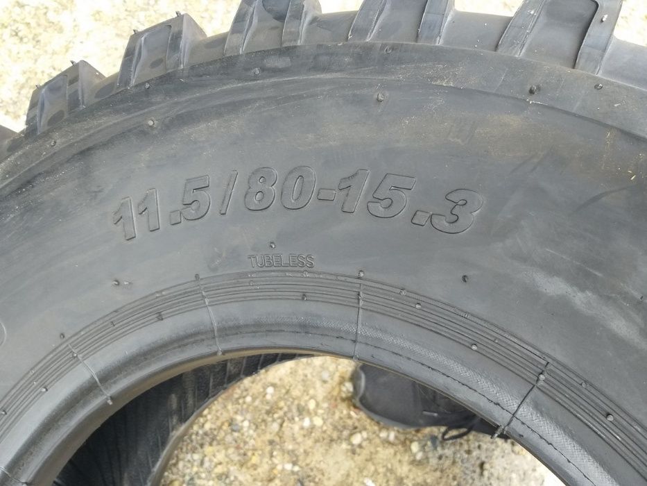 cauciucuri noi 11.5/80 15.3 presa balotat anvelope remorca mig R15.3