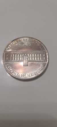 5 лева 1978 - сребро - Народна библиотека