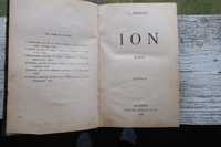 carte veche Rebreanu, romanul Ion , editie princeps anul 1920 vol 2