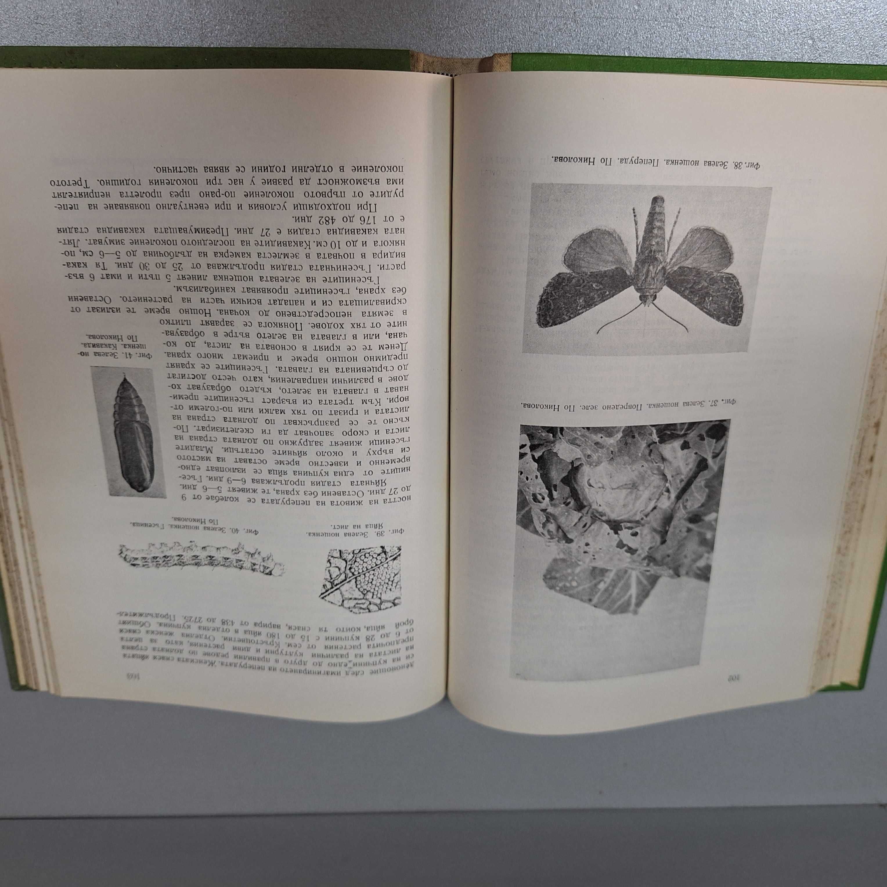 "Неприятели на зеленчук. растения в България и борбата с тях", 1958г.