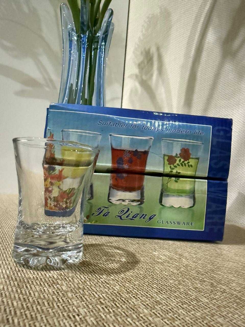 Рюмки 6 штук, новые