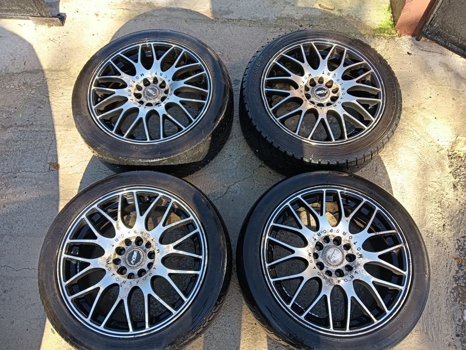 Set  Jante HRS Motorsport 17x7.5J, prindere 5x112, ET46.