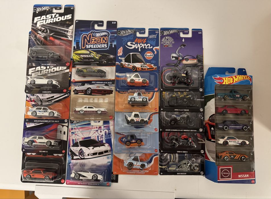 Hot Wheels Matchbox Majorette колички