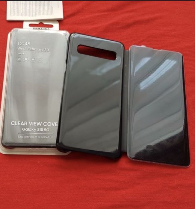 Husa Clear View ORIGINALA Samsung Galaxy S10 5G