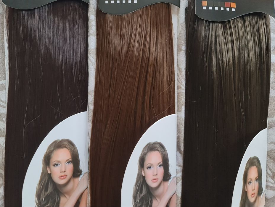 Изкуствена коса -"Extensions" - Права 150 грама