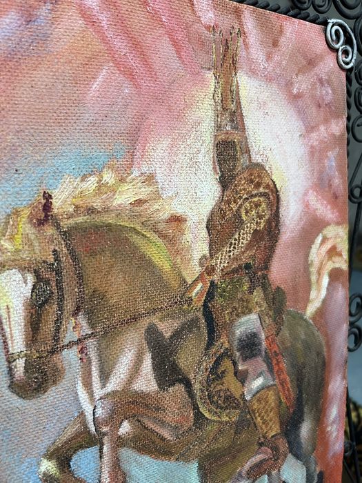 Продам картину «Золотой человек»