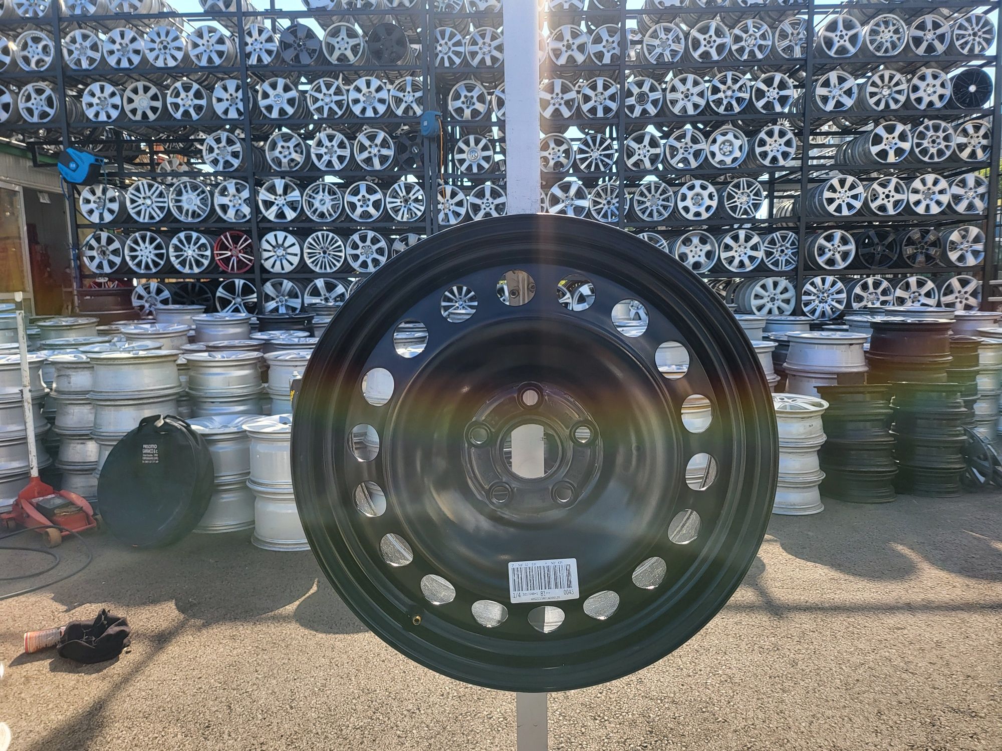 Джанти 17 5х112 VW Tiguan , Skoda ,Audi ,Seat ,ЕТ38 железни ,стоманен