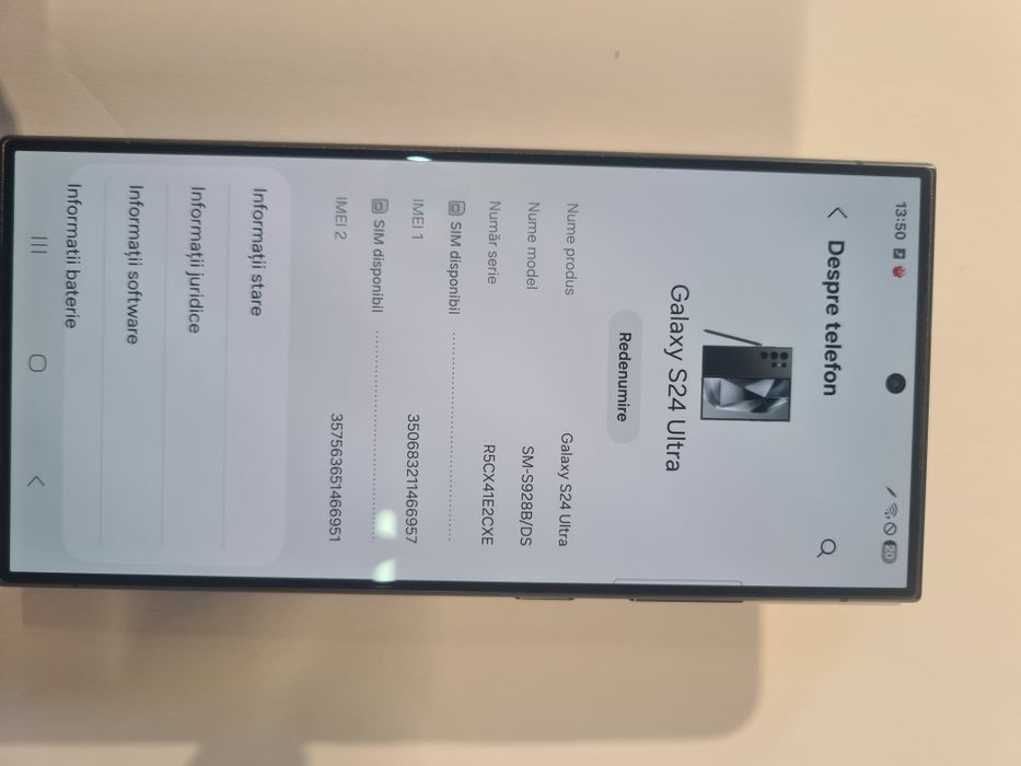 Samsung S24 Ultra 256gb, 12gb ram