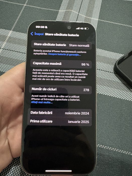 Iphone 16 pro IMPECABIL