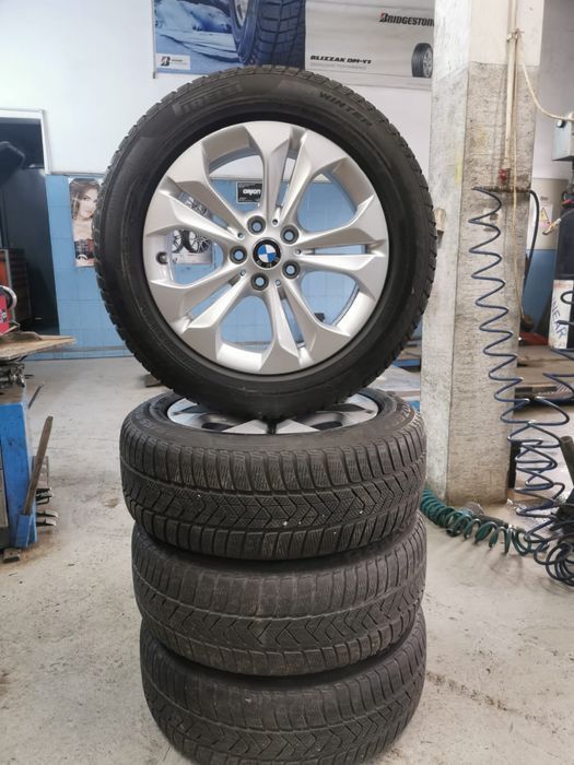 vand jante originale Bmw X1,X2 pe 17” cu anvelope de iarnă