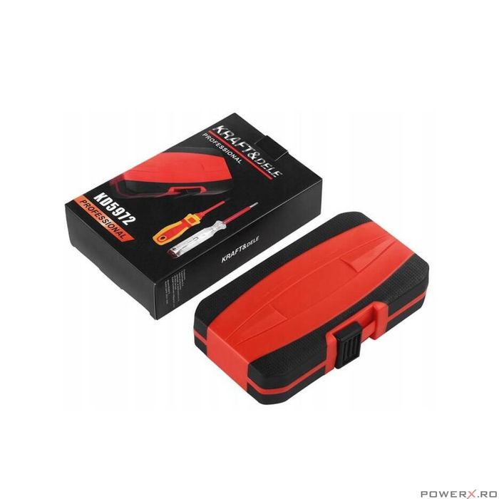 Trusa surubelnite izolate, 14 bucati, tensiune de funcționare 1000 V,