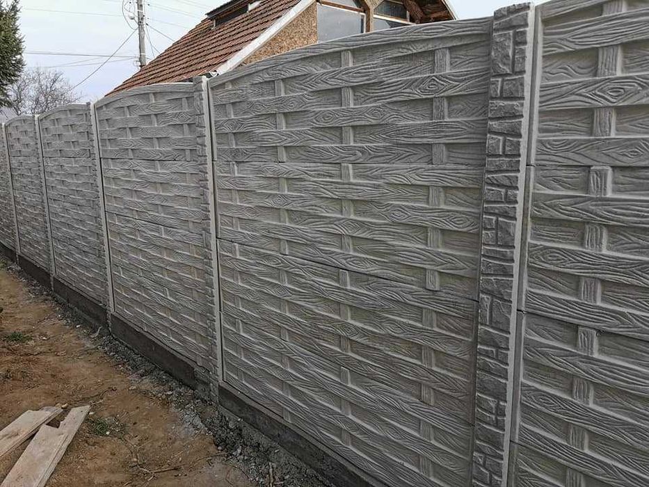 Gard placi beton      Sego-Prefabricate durabile