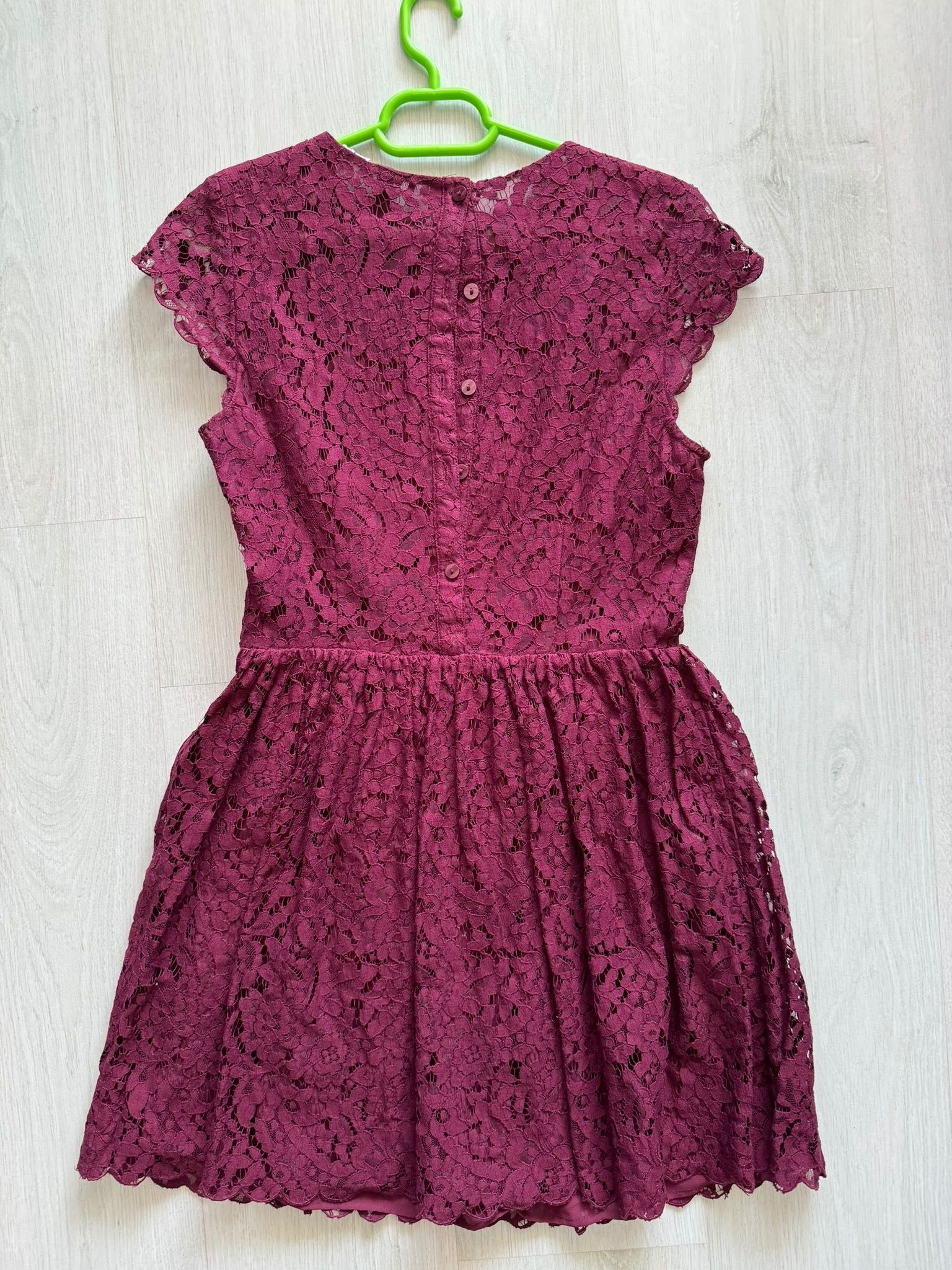 Rochie H&M, mărime S, roșu burgund