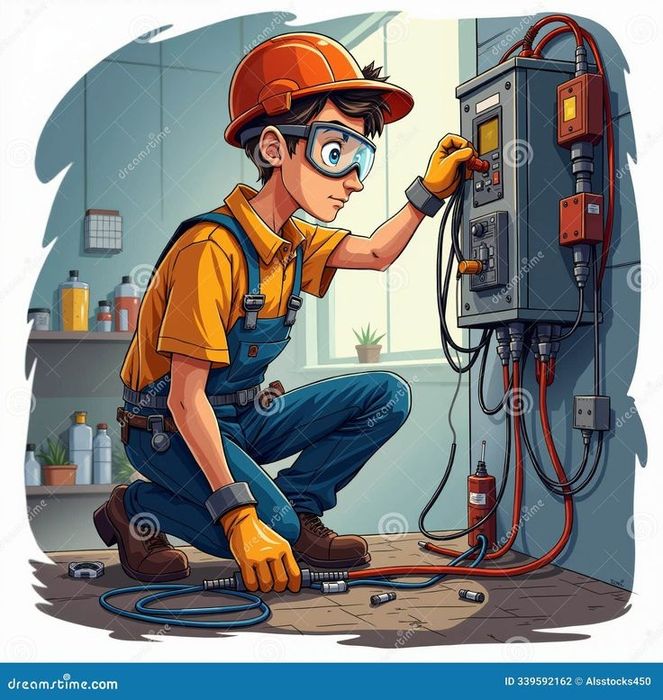 Услуги электрика, качественно и недорого. Сапалы  және арзан электрик.