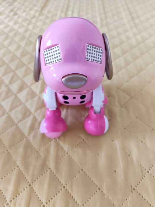 Vand jucarie interactiva SpinMaster catel robot Zuppies - Candy