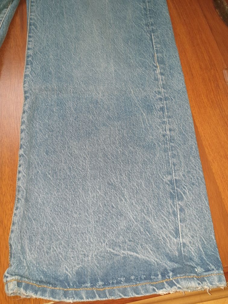 Vand jeansi Zara noi foarte largi 36, S
