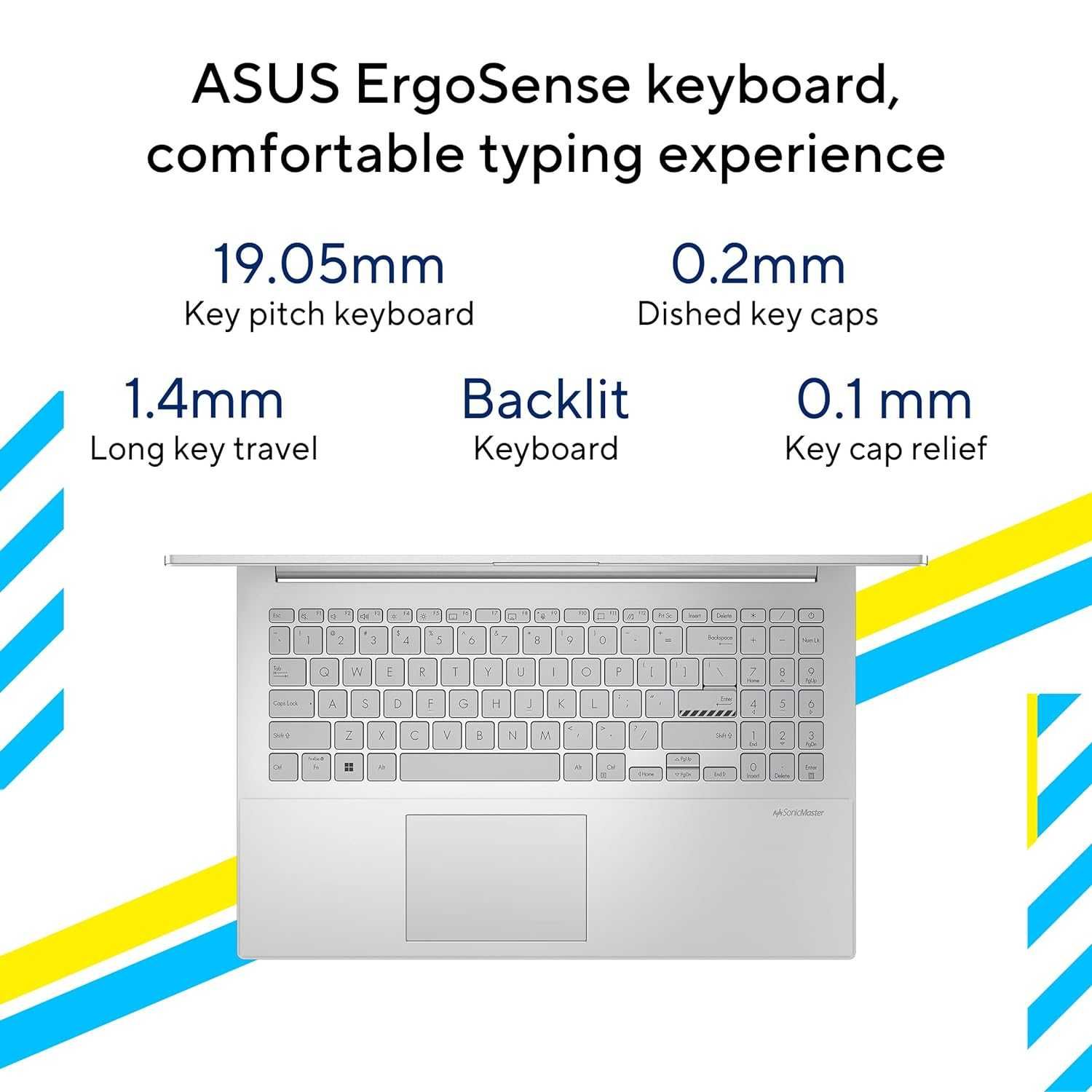 Ноутбук ASUS VivoBook E1504GA i3-N305/ 8gb /512 gb /15.6" FHD/ Silver