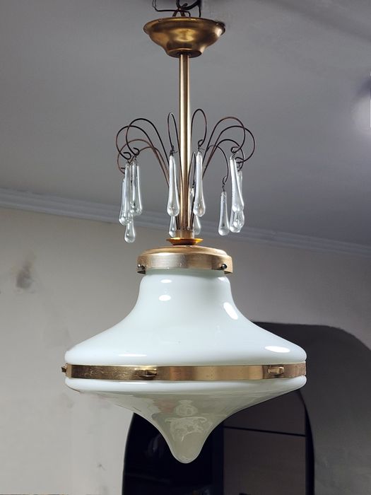 Люстра красивая советская