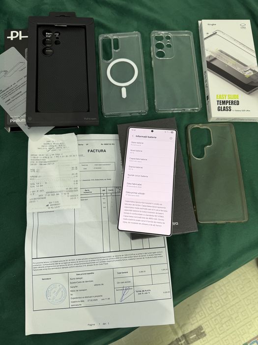 Samsung S 25 ultra, 256 Gb