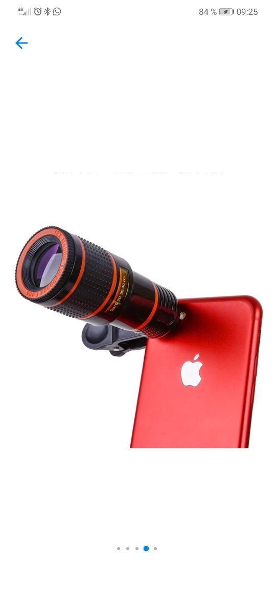 Zoom optic 12 X telefon