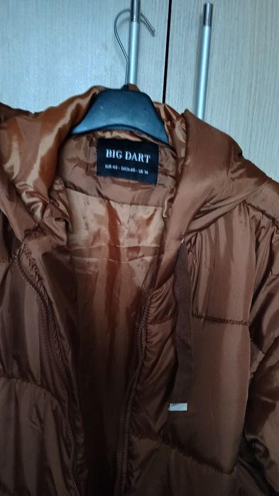 Ново с етикета  Кафяво зимно яке