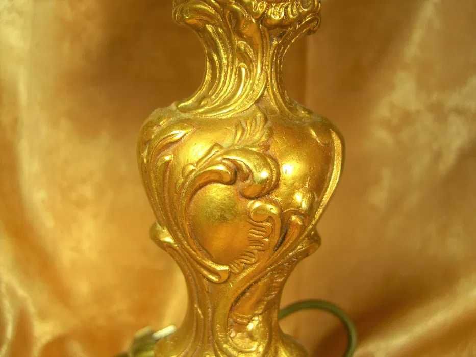 Veioza sculptura bronz stil Baroc Victorian colectie vintage