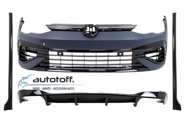 Pachet exterior compatibil VW Golf 8 Hatchback (20-23) R Design