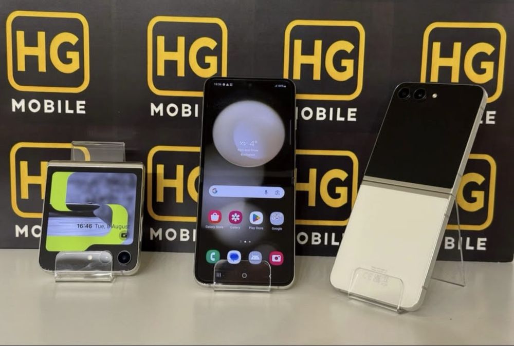 •HG Mobile• Samsung Galaxy Z Flip 5(Cream)-512GB