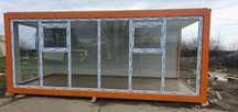 Vand container modular tip vitrina